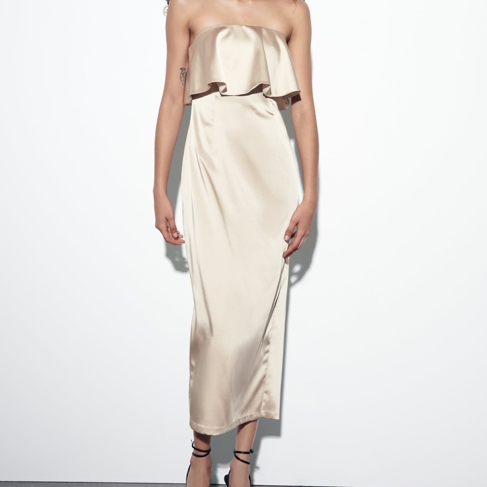 ZARA MIDI dress